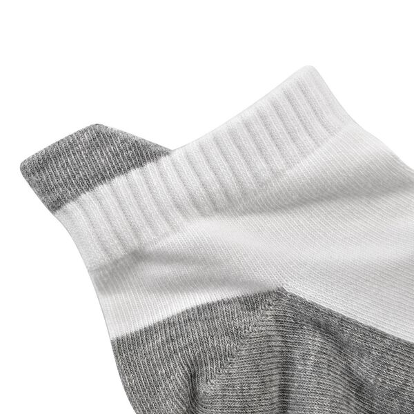 2er-Set Kupferfaser-Kompressions-Strumpfe, Antibakteriell und Anti-Geruch, L/XL (41-45), Wei&szlig; und grau image number 6