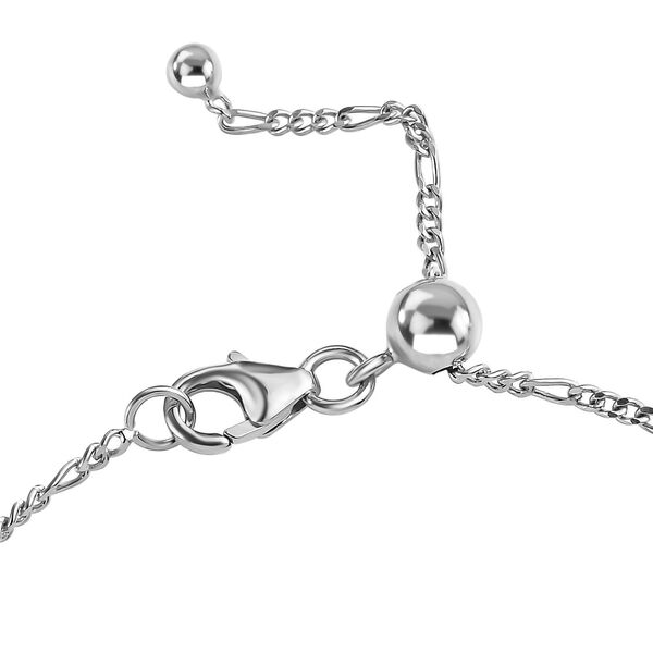 2er-Set - Figaro-Halskette und Armband , silber platiniert image number 9