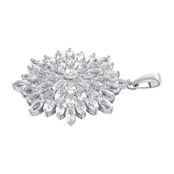 Wei&szlig;er Topas Anh&auml;nger - 13,67 ct.