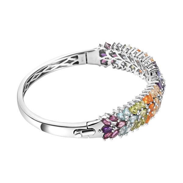 Multi-Edelstein-Armband, 19cm - 11,75 ct. image number 4