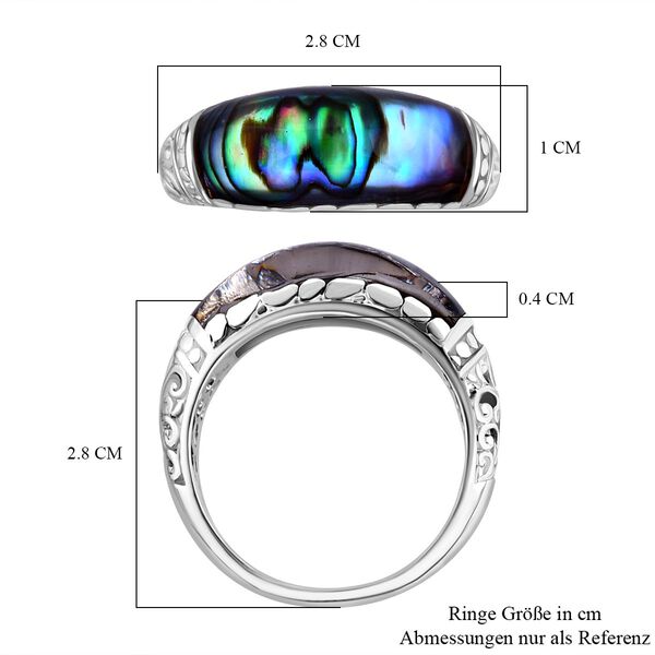 Royal Bali Kollektion - Abalone Muschel Ring image number 5