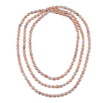 Mehrfarbige S&uuml;&szlig;wasser Perlen Kette, ca. 480,50 ct.