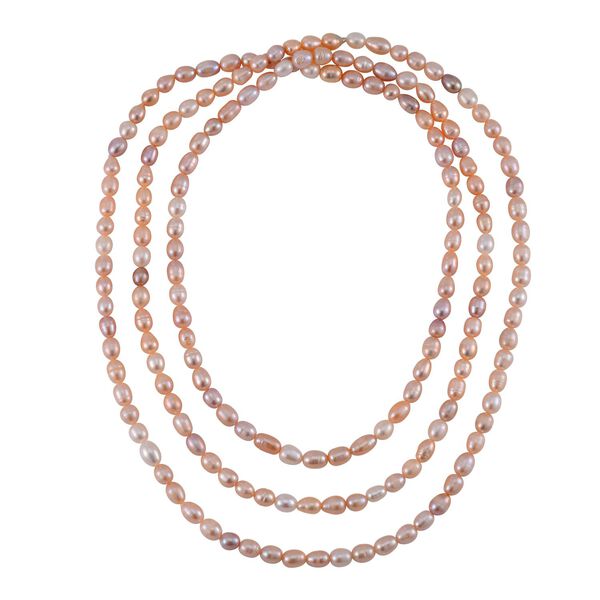 Mehrfarbige S&uuml;&szlig;wasser Perlen Kette, ca. 480,50 ct. image number 3