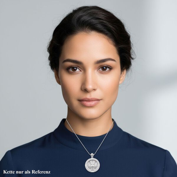 RHAPSODY Herz Anh&auml;nger in 950 Platin - 23,35 Gramm image number 3