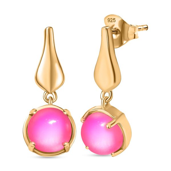 Maulbeer Mondstein Ohrringe - 3 ct.