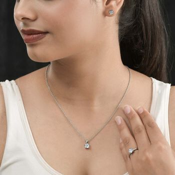 Wei&szlig;es Zirkonia-Schmuckset