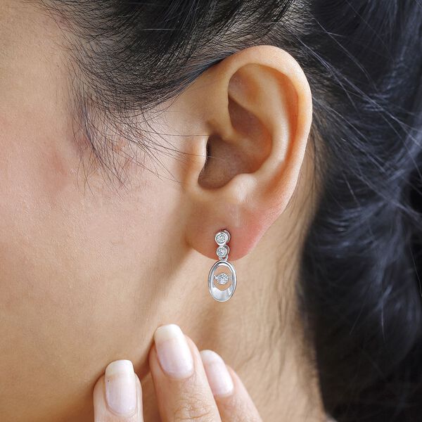 Moissanit Ohrringe - 0,38 ct. image number 3