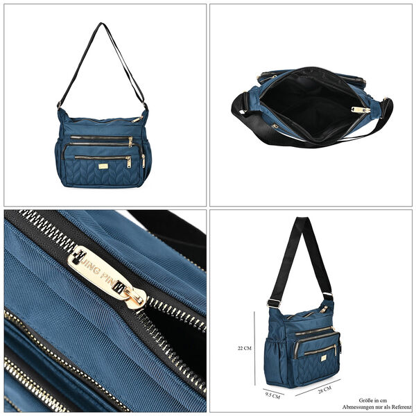 Oxford Side bag, blau image number 5
