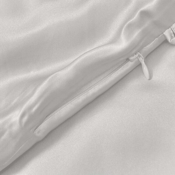 Serenity Night 100% Maulbeerseide Sommerseidendecke mit Seidenf&uuml;llung, Daunenkissen und Seidenkissenbezug, Elfenbein image number 16