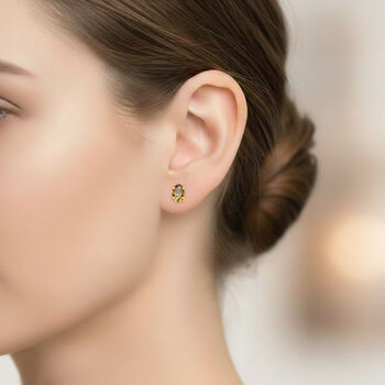 D'Joy nat&uuml;rliches goldenes Tansanit Schmuckset