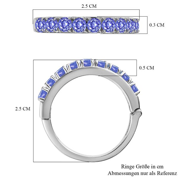 Tansanit Ring - 0,95 ct. image number 7