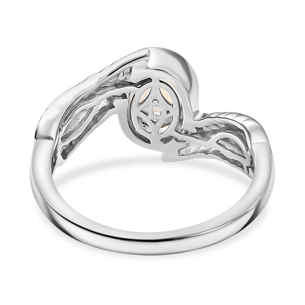 D'Joy AA Nat&uuml;rlicher, &auml;thiopischer Welo Opal Ring 925 Silber platiniert und vergoldet (Gr&ouml;&szlig;e 17.00) ca. 0.86 ct image number 6