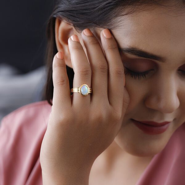 Natürlicher, äthiopischer Welo Opal-Ring - 1,77 ct. image number 3