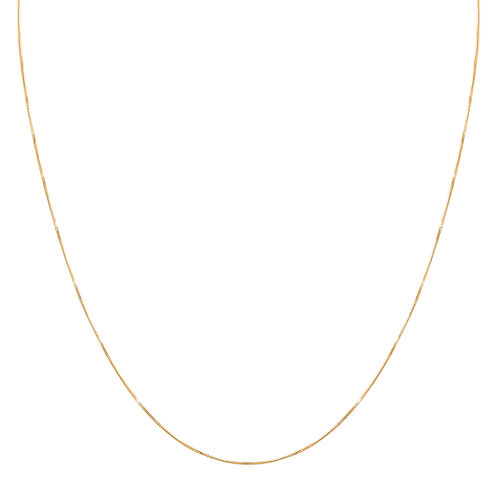 Italienische Diamantschliff-Panzerkette in  375 Gelbgold image number 0