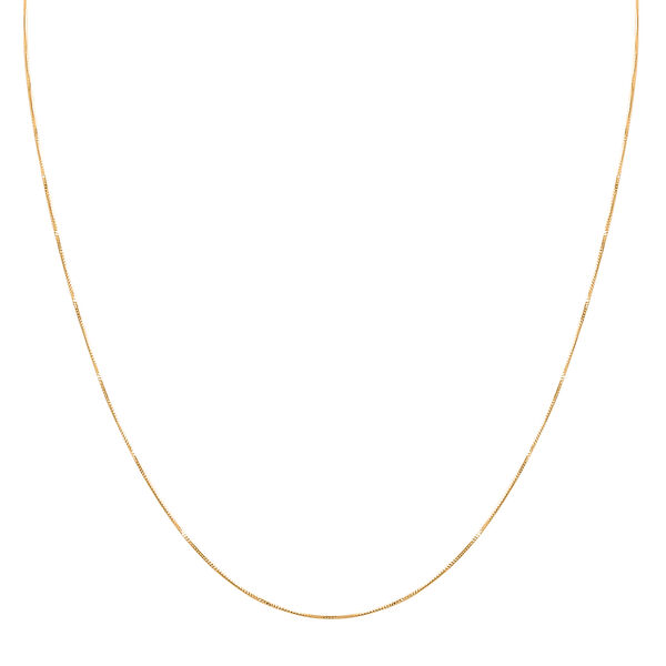 Italienische Diamantschliff-Panzerkette in  375 Gelbgold image number 0