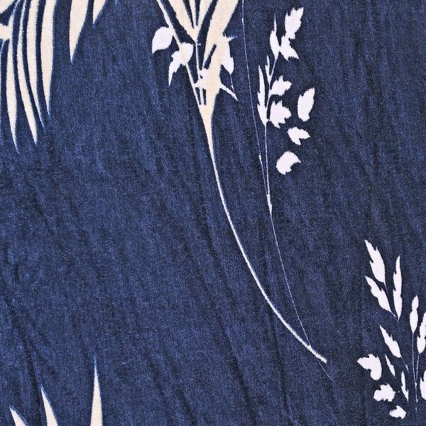 "Printed flannel blanket 155gsm Colour-Grey & Orange" image number 9