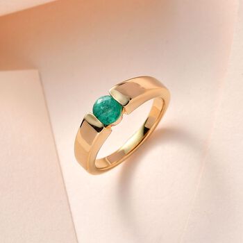 Kagem sambischer Smaragd-Ring - 0,50 ct.