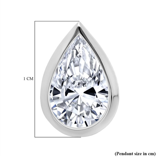 LUXURIANT DIAMOND - Lab Grown Diamant VS-EF Anh&auml;nger 950 Platin ca. 1,00 ct. image number 5