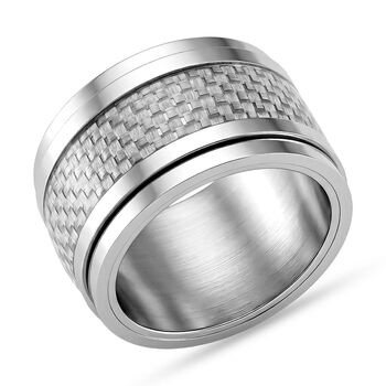 316L Edelstahl Ring (Gr&ouml;&szlig;e 17.50) ca. 13,00g