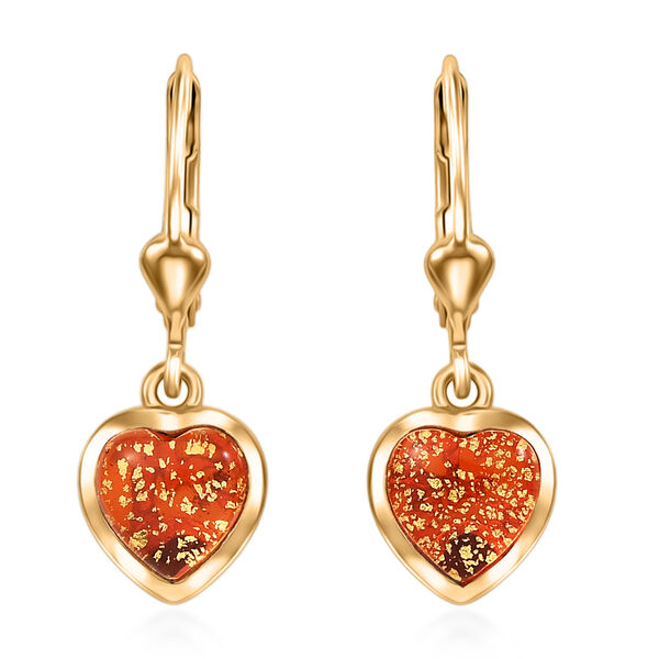 GP Whispers of Murano Kollektion - Murano aus Italien, Kanchanaburi Blauer Saphir Ohrringe 925 Silber 750 Gelbgold vermeil 2.69 ct