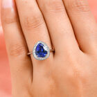 RHAPSODY AAAA Tansanit und VS E-F Diamant Ring - 3,05 ct. image number 2