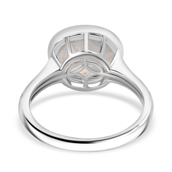 AA Regenbogen Mondstein Ring - 5,24 ct. image number 6