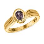 AA Natürlicher Tansanischer Lavendel-Spinell Ring, 925 Silber vergoldet, (Größe 20.00) ca. 0.62 ct image number 3