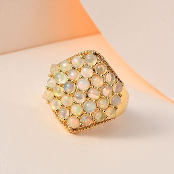 AA nat&uuml;rlicher, &auml;thiopischer Welo Opal-Ring - 2,49 ct.