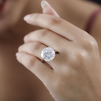 Moissanit Ring - 10 ct.