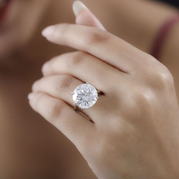 Moissanit Ring - 10 ct. image number 3