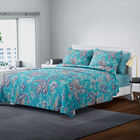 Serenity Night: 3er-Set, Quilt und 2 Kissenbezüge, Hellblau