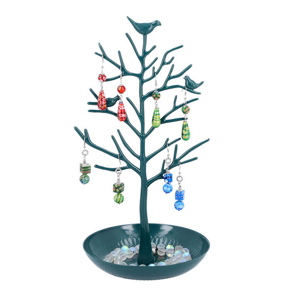 Antiker Vogel Baum Schmuckst&auml;nder, Gr&uuml;n image number 2