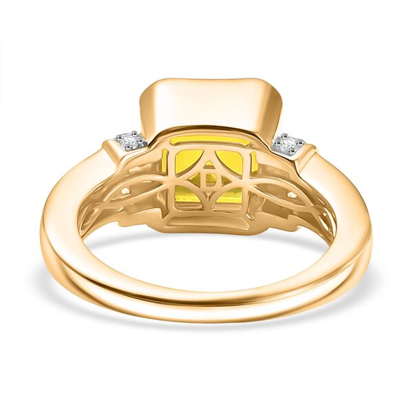 D'Joy Sphaleros Quarz und Zirkon Ring - 3,15 ct. image number 5