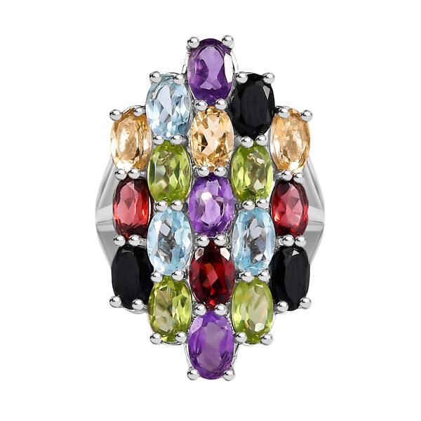 Mehrfarbiger Edelstein Ring - 9.45 Ct. image number 0
