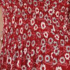 TAMSY - Gesmoktes Maxi-Kleid, Sommerkleid, Blumenmuster, rot image number 3