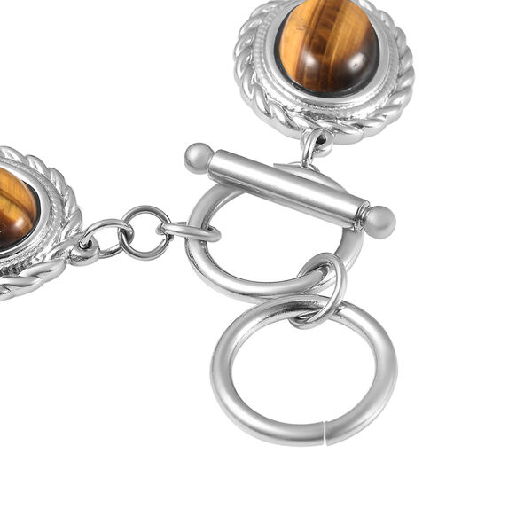 Gelbes Tigerauge-Armband, ca. 20 cm, ca. 19.30 ct image number 5