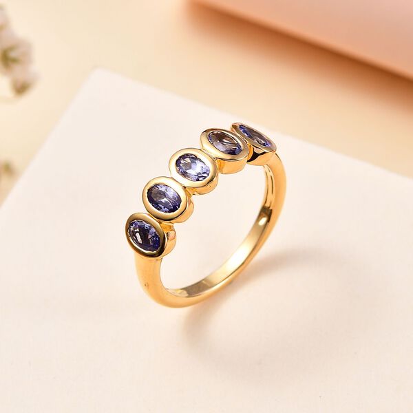 Tansanit Ring - 1,06 ct. image number 2