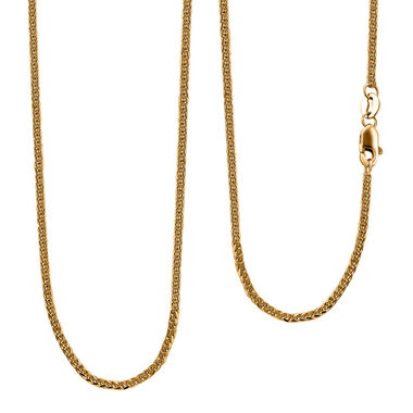 Spiga Halskette ca. 50 cm, 916 Gelbgold ca. 2,07g