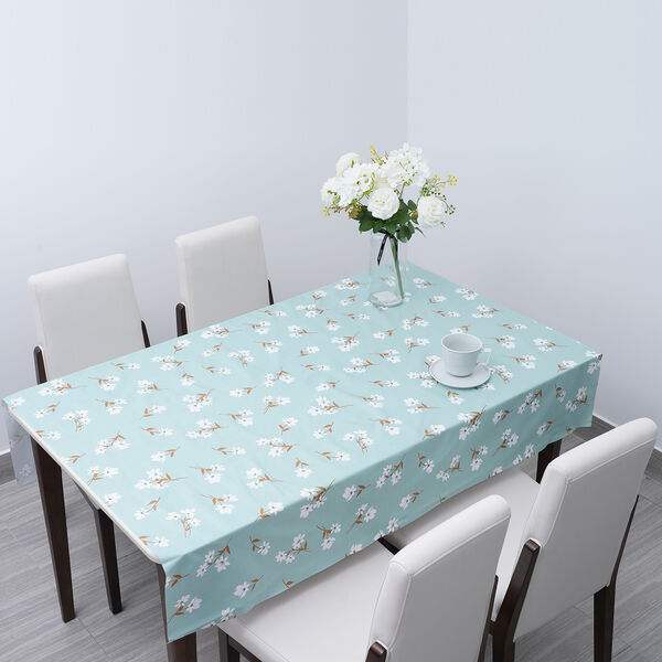 Wasserdichte PVC Tischdecke, Blumenmuster
