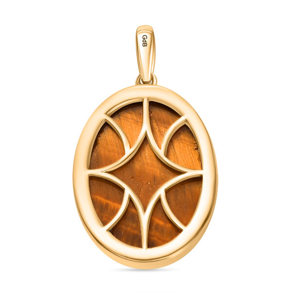 Tigerauge Anh&auml;nger - 19,38 ct. image number 5