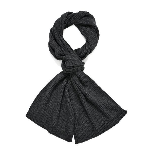 2-tlg. Set Schal und M&uuml;tze, dunkelgrau image number 5