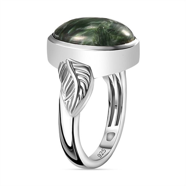Sibirischer Seraphinite-Ring - 4,29 ct. image number 4