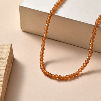 D'Joy Hessonit Granat 45+5cm Halskette - 30 ct.