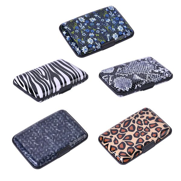 5er Set - RFID geschützte Aluminium-Kartenhüllen, einfarbig image number 10