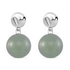 Aventurin Ohrringe ca. 56.00 ct