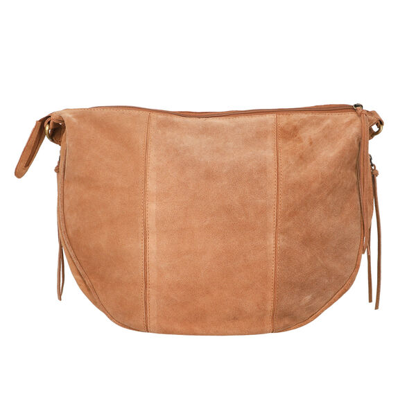Hobo Tasche aus 100% echtem Leder, Gr&ouml;&szlig;e 40,6x12,7x33 cm, Hellbraun image number 4