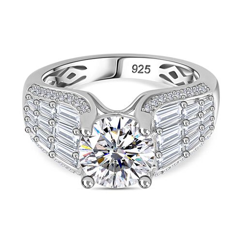 Moissanit Ring - 3,27 ct. image number 0