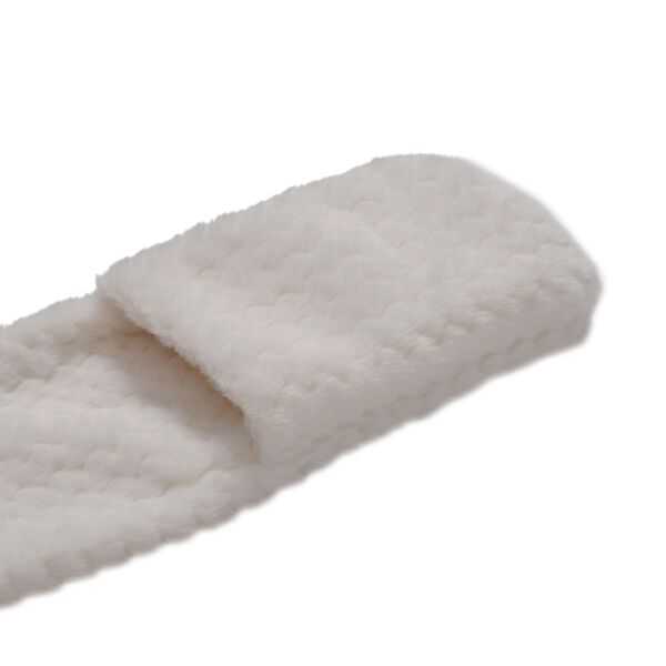 Pl&uuml;sch Hut-und-Schal-Set, Winddicht und kuschelig, wei&szlig; image number 2