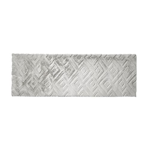 Moderner Teppich-Läufer, 60 x 180 cm, hellgrau image number 1