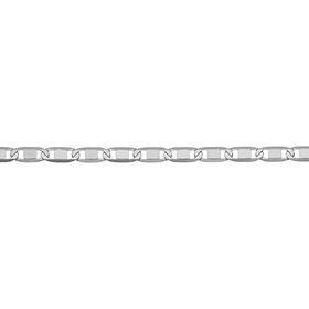 Italienisches Valentino-Armband, ca. 19 cm, 925 Silber
